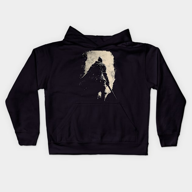 dark soul Kids Hoodie by enzo studios